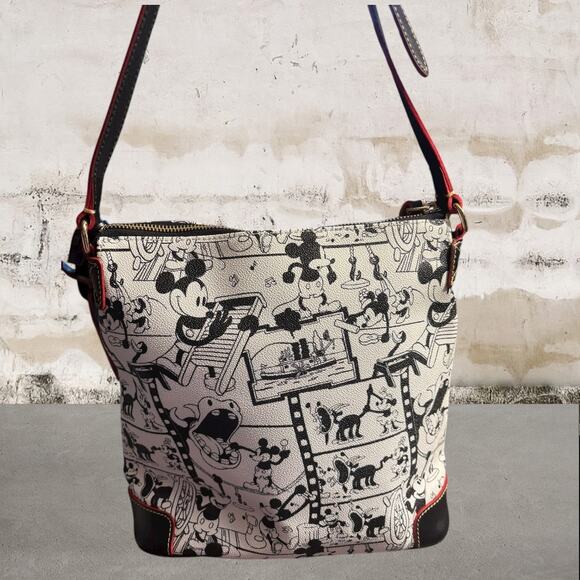 Dooney & Bourke NWOT Disney Steamboat Willie Crossbody Bag - Picture 5 of 12